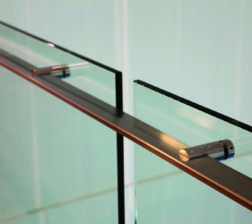 glass balcony handrail Melbourne