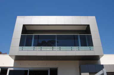 frameless glass balcony Melbourne