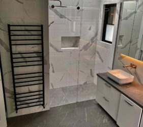 euro slide frameless shower - Frameless Impressions